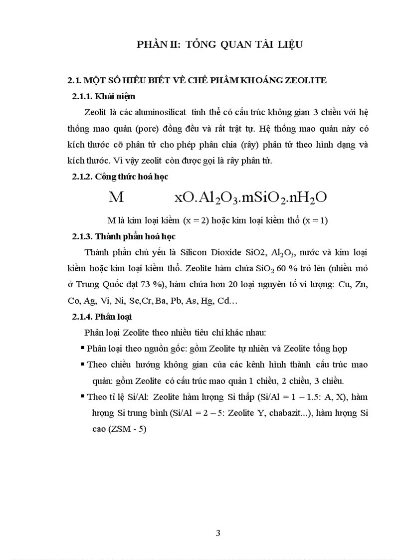 image for page Tiểu luận Thử nghiệm ảnh hưởng của Zeolite đến khả năng tăng trọng tỷ lệ tiêu chảy của lợn con sau cai sữa