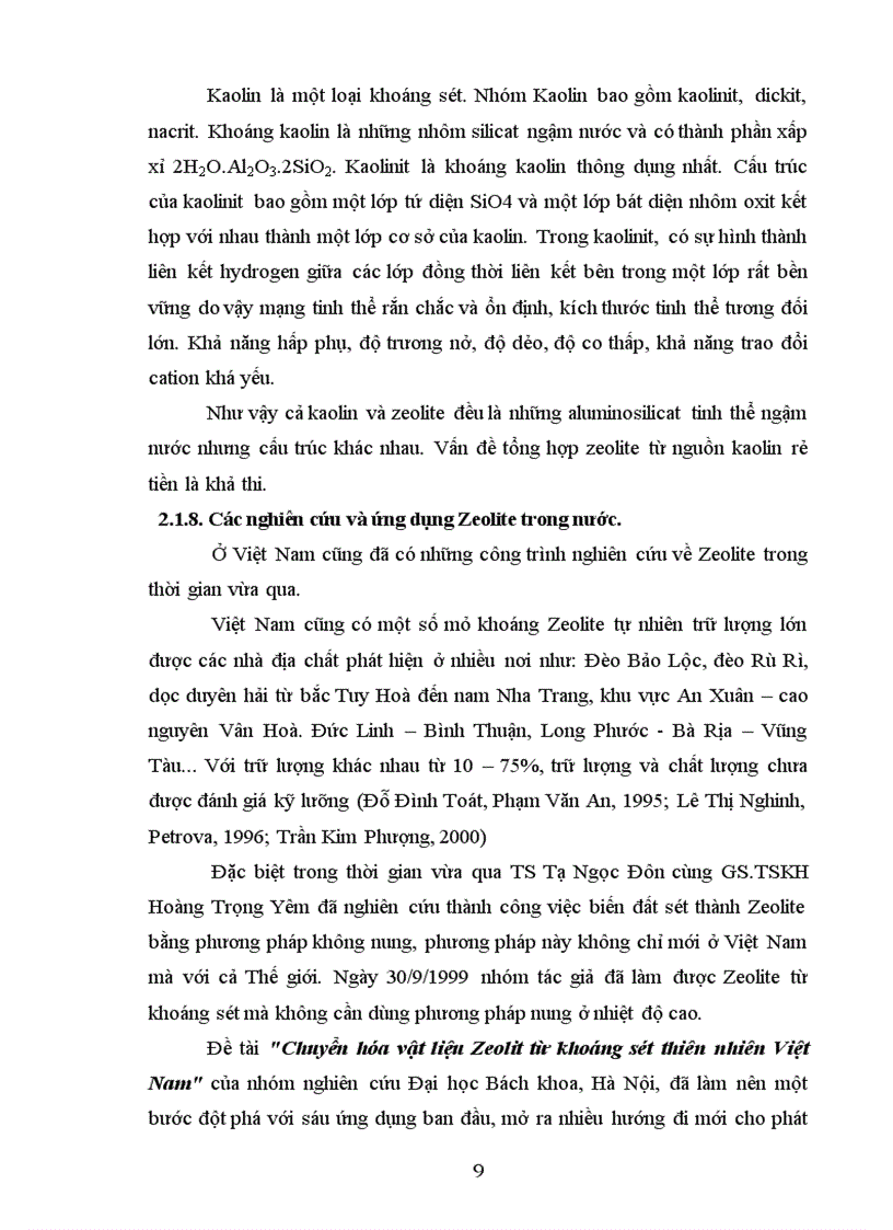 image for page Tiểu luận Thử nghiệm ảnh hưởng của Zeolite đến khả năng tăng trọng tỷ lệ tiêu chảy của lợn con sau cai sữa