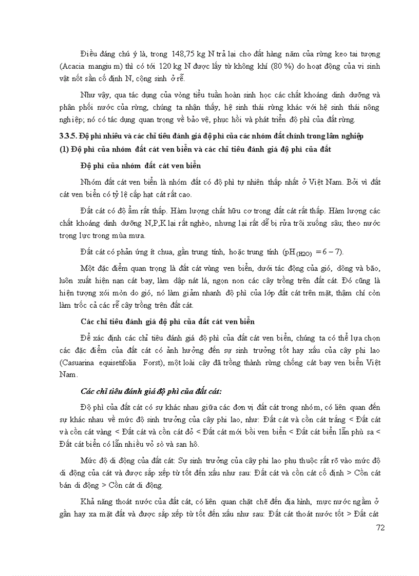 image for page Cẩm nang ngành lâm nghiệp Chương Đất và dinh dưỡng đất