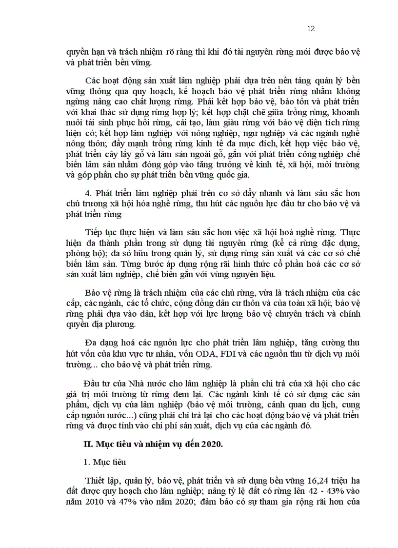 image for page Chiến lược Phát triển lâm nghiệp Việt Nam giai đoạn 2006 2020