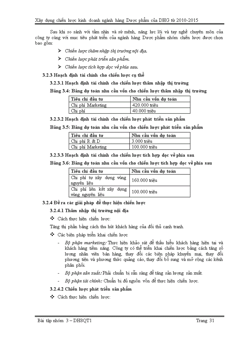 image for page Xây dựng chiến lược kinh doanh cho ngành hàng dược phẩm của công ty cp dược hậu giang