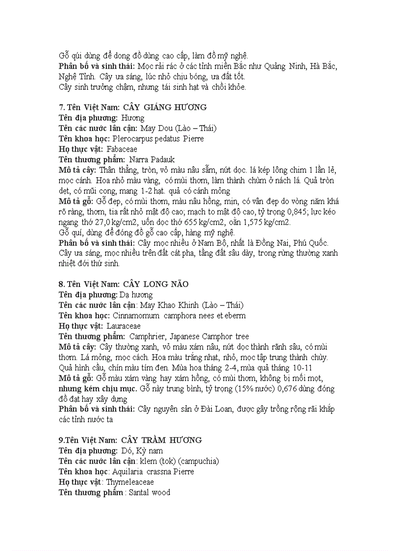 image for page Cây gỗ trong kinh doanh