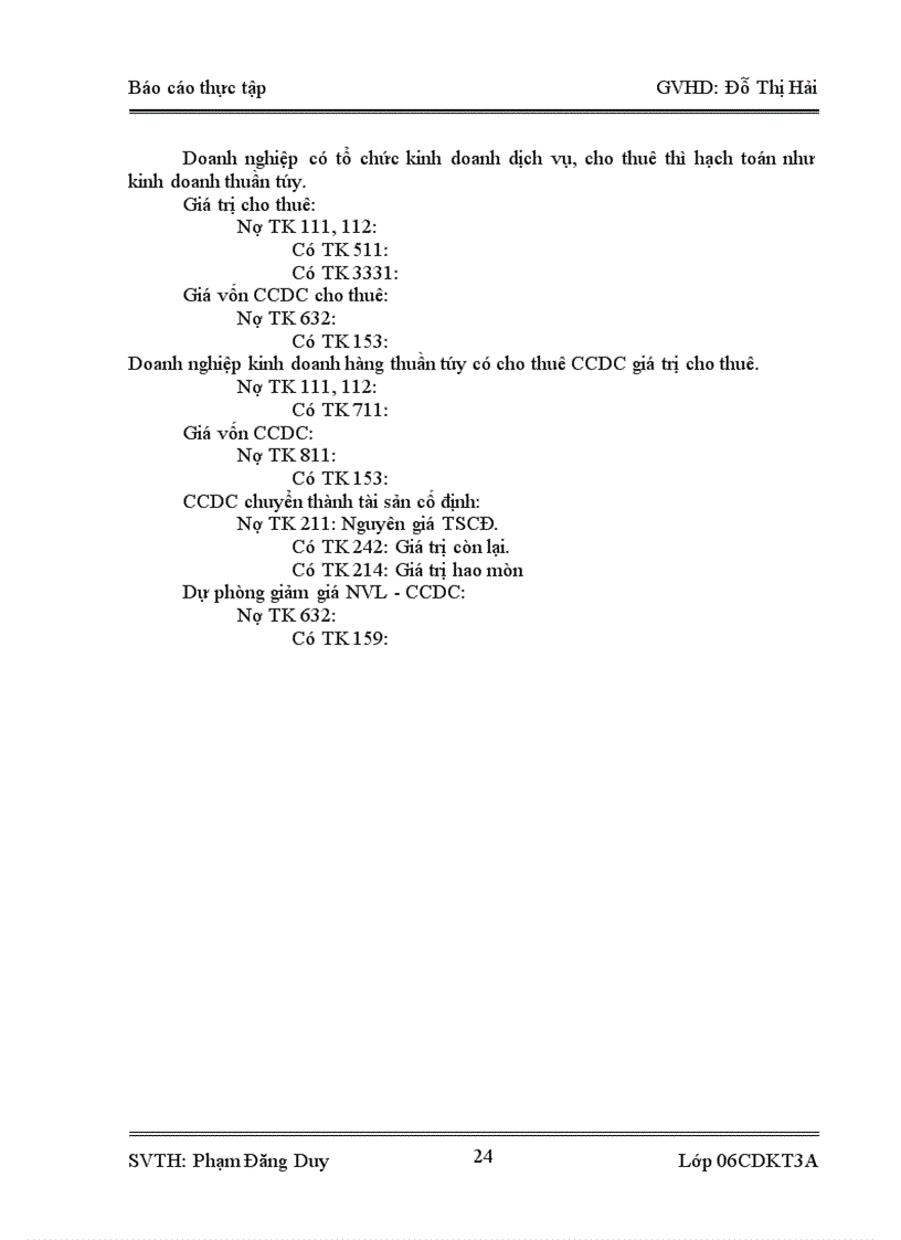 image for page Báo cáo thực tập Kế toán nguyên vật liệu công cụ dụng cụ trong doanh nghiệp