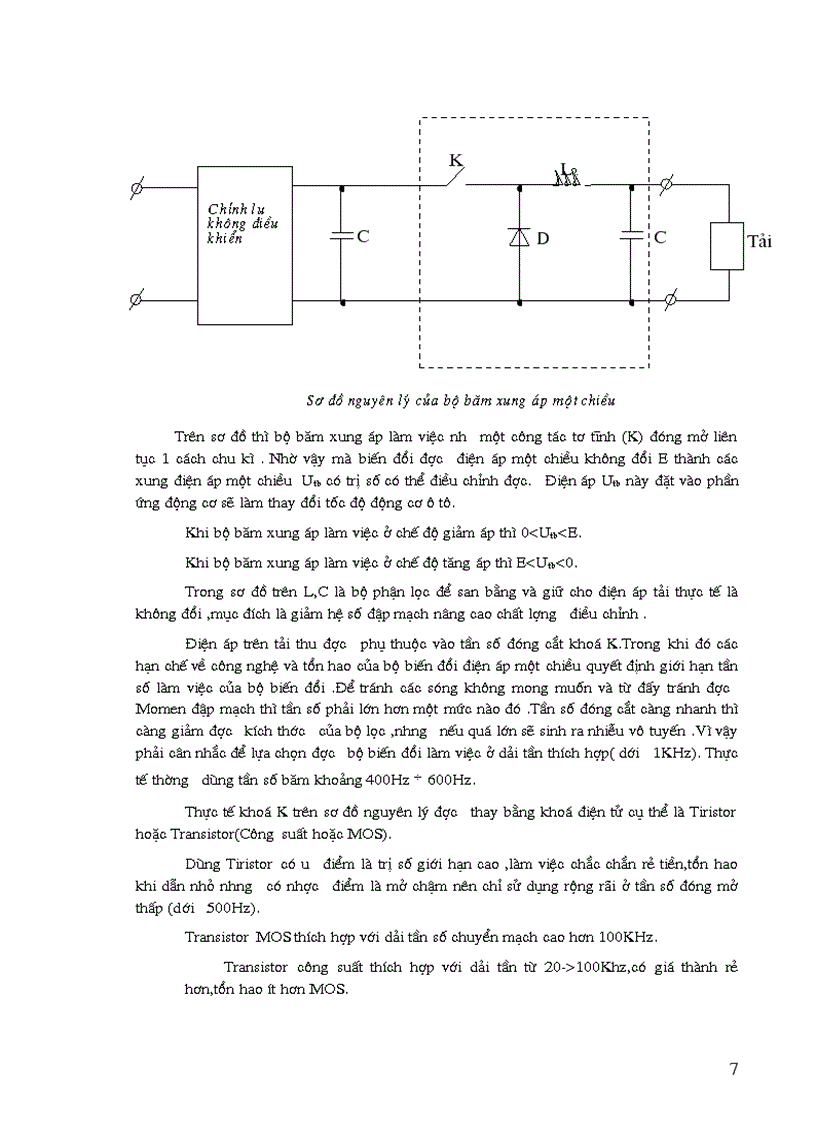 image for page Thiết kế bộ băm xung áp cho động cơ ôtô một chiều