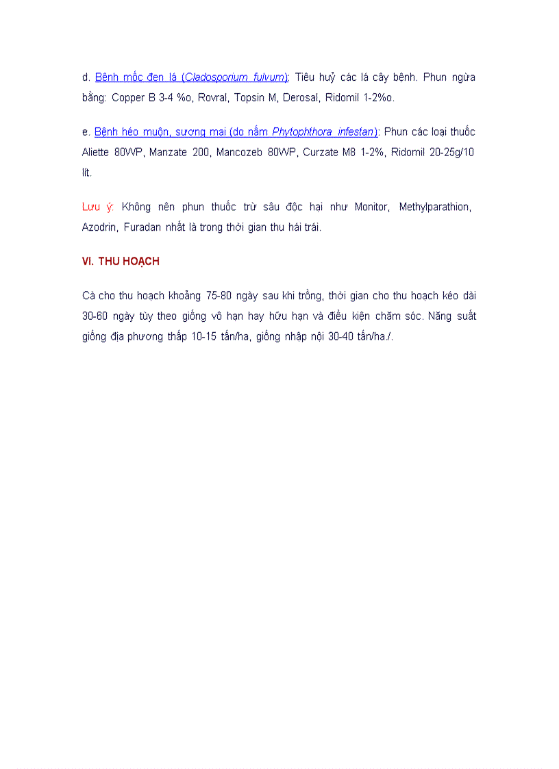 image for page Kỹ thuật trồng cây cà chua