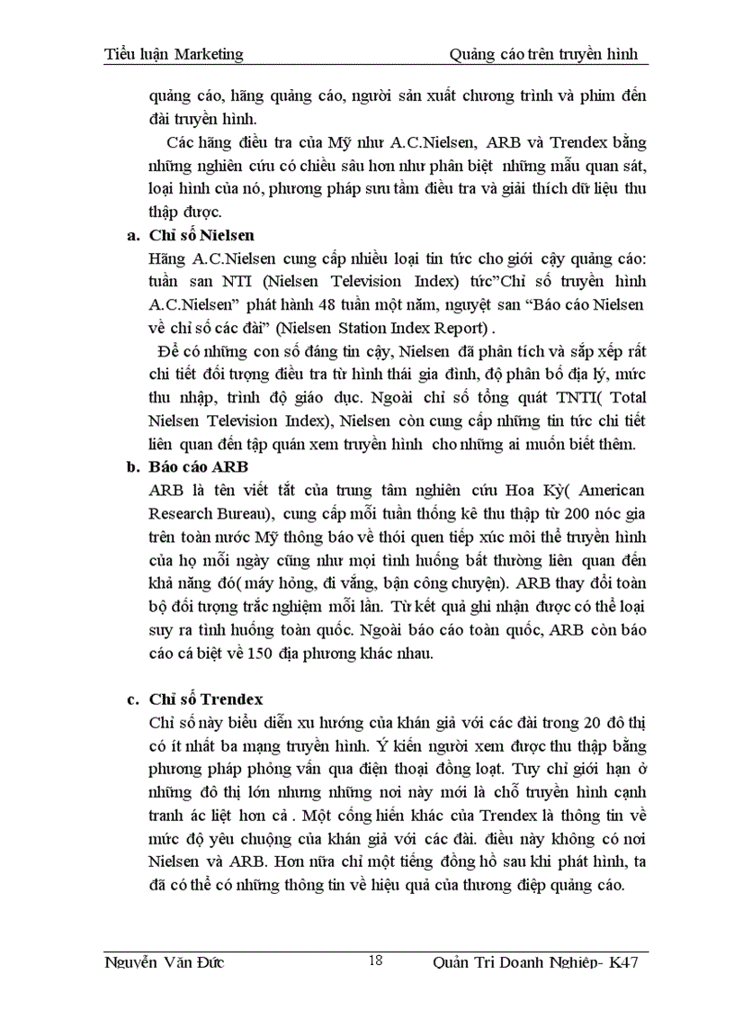 image for page Báo cáo Vai trò của quảng cáo trong nền kinh tế thị trường