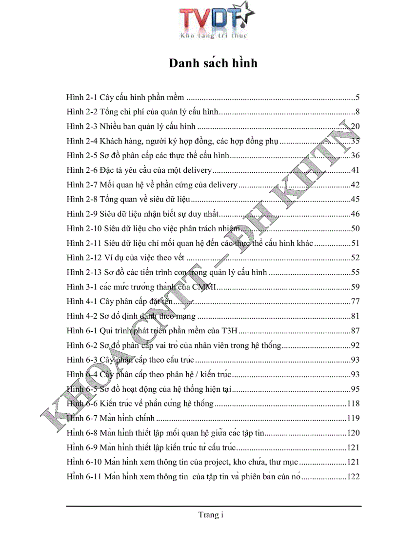 image for page Quản lý cấu hình phần mềm tại phòng phát triển phần mềm Quang Trung trung tâm tin học