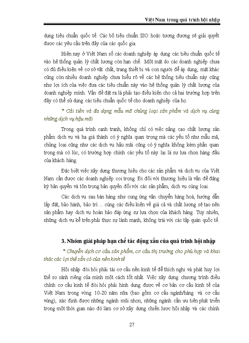 image for page Việt Nam trong quá trình hội nhập