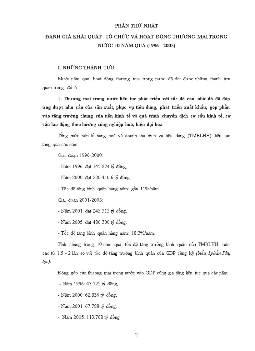 image for page Phát triển thương mại trong nước 2006 2010 định hướng đến 2020