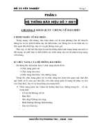 Đồ án tốt nghiệp Hệ thống báo hiệu số 7