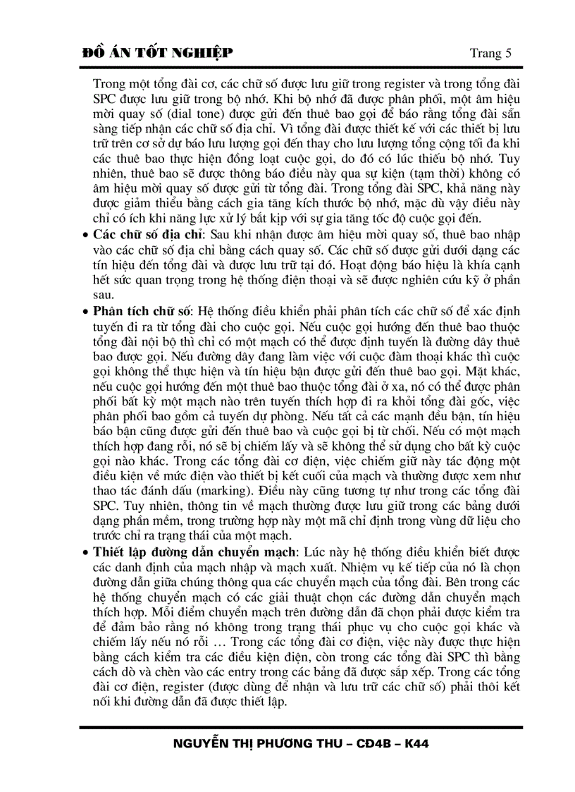 image for page Đồ án tốt nghiệp Hệ thống báo hiệu số 7