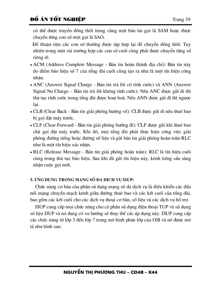 image for page Đồ án tốt nghiệp Hệ thống báo hiệu số 7