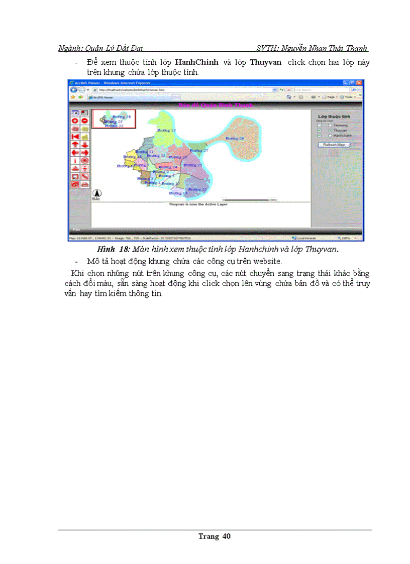 image for page Báo cáo tốt nghiệp Xây dựng Website phục vụ tra cứu thông tin thửa đất trên địa bàn quận Bình Thạnh TPHCM