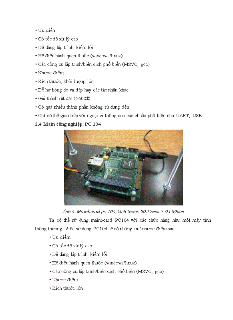 image for page Giải pháp phần cứng cho bài toán thị giác trên nền linux nhúng