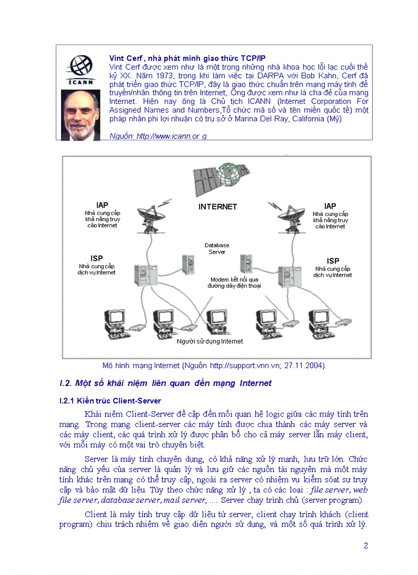 image for page Giới thiệu về mạng internet các dịch vụ của mạng internet