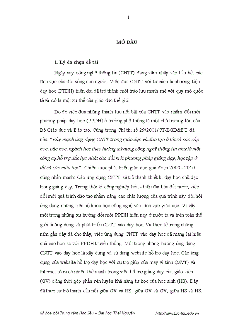 image for page Xây dựng và sử dụng website hỗ trợ dạy học phần kiến thức phương pháp tọa độ trong không gian trong chương trình hình học nâng cao lớp 12 trường trung học phổ thông