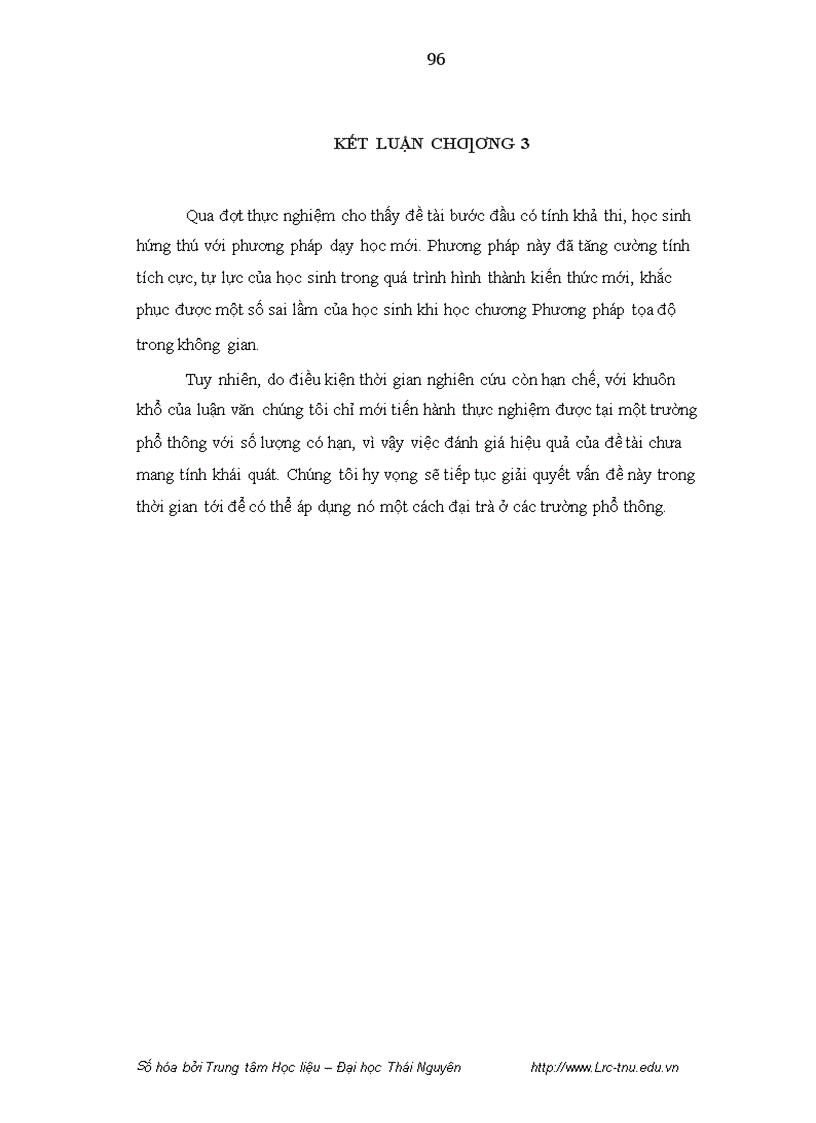 image for page Xây dựng và sử dụng website hỗ trợ dạy học phần kiến thức phương pháp tọa độ trong không gian trong chương trình hình học nâng cao lớp 12 trường trung học phổ thông