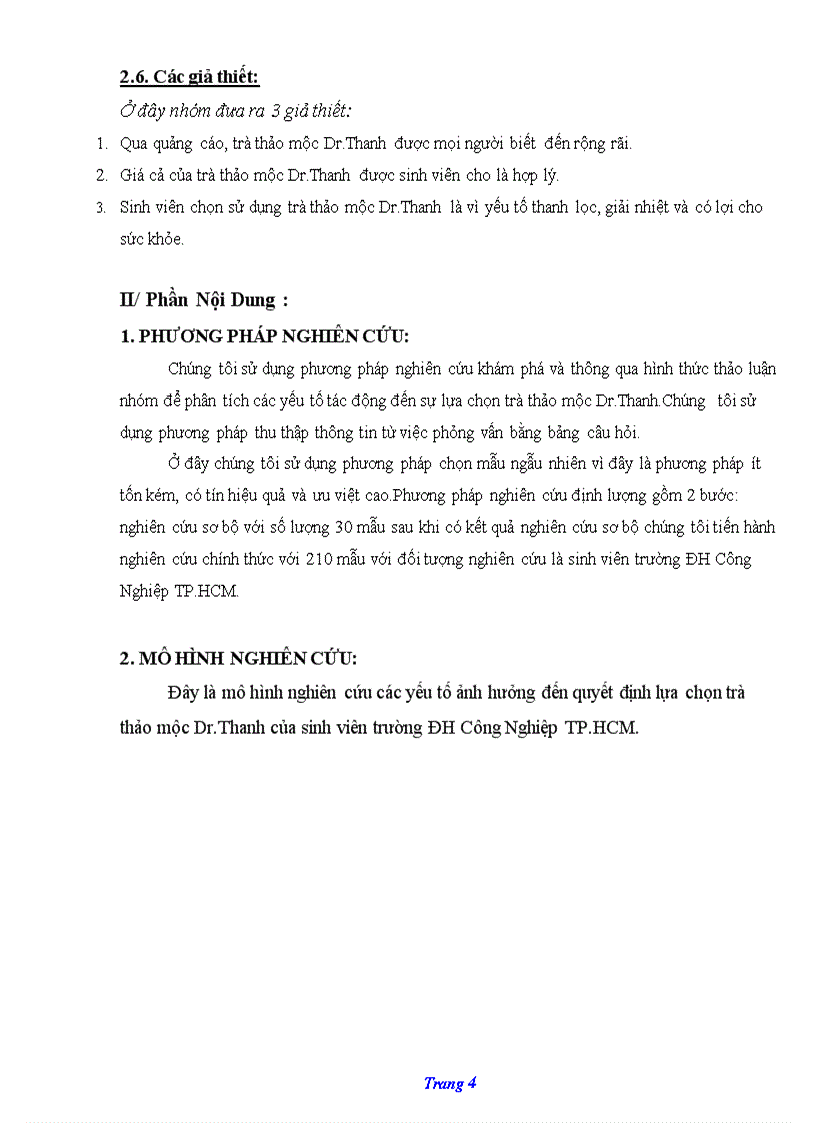image for page Sinh Viên trường Đại Học Công Nghiệp TP HCM với sự lựa chọn Trà Thảo mộc Dr Thanh Trong thời gian gần đây