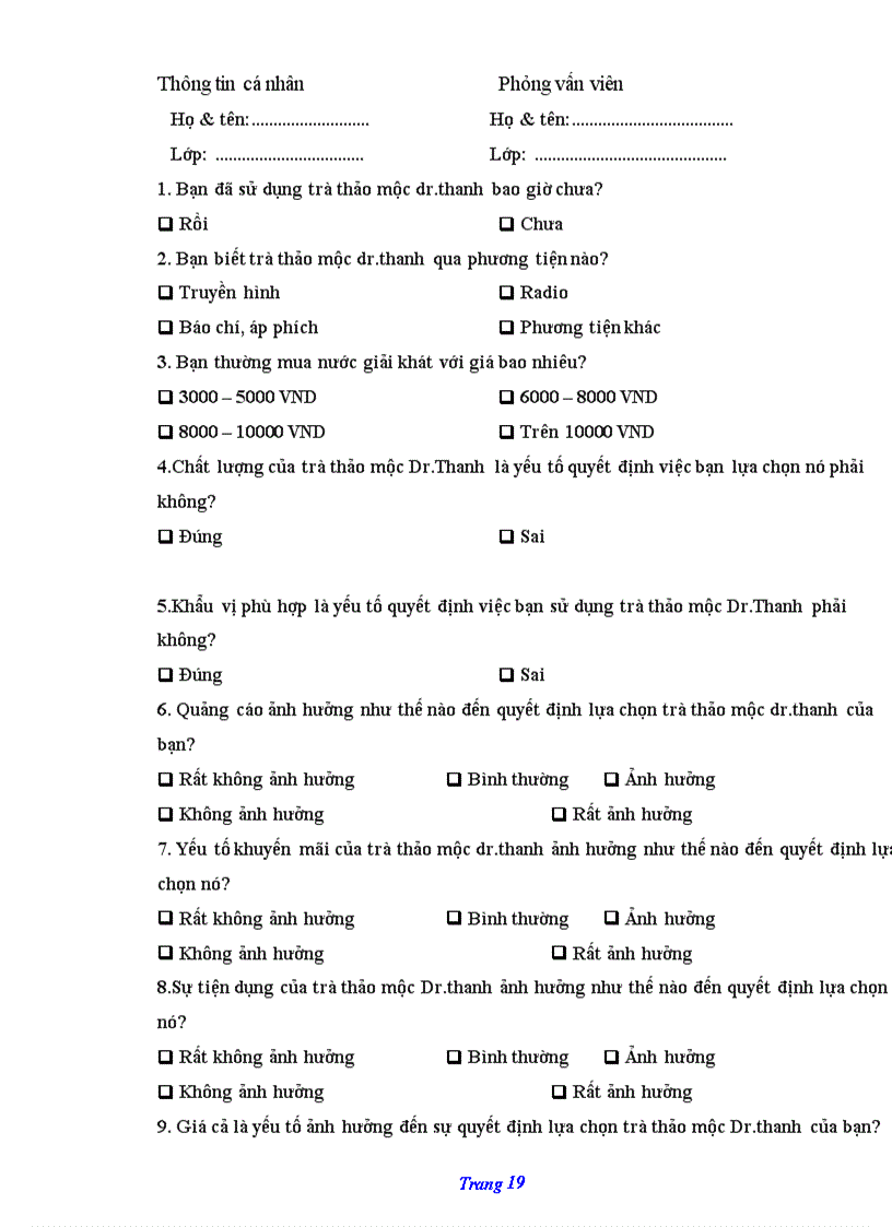 image for page Sinh Viên trường Đại Học Công Nghiệp TP HCM với sự lựa chọn Trà Thảo mộc Dr Thanh Trong thời gian gần đây