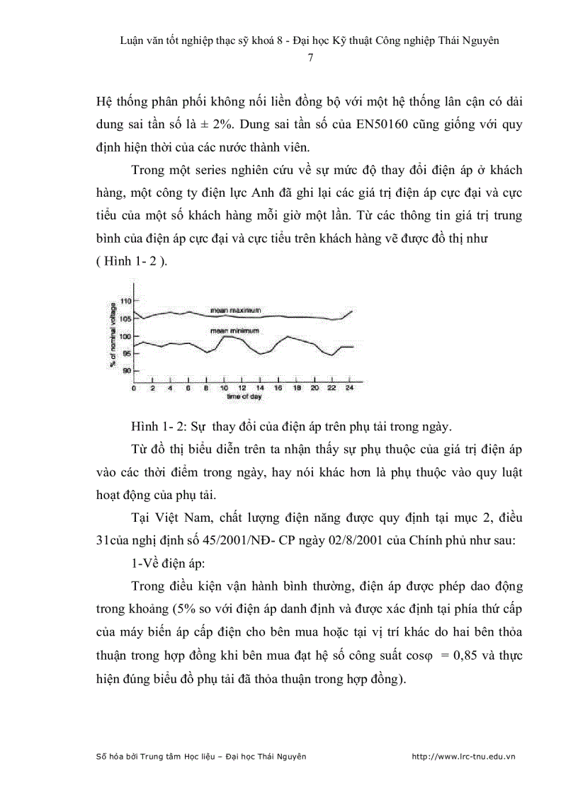 image for page Nghiên cứu các phương pháp điều chỉnh điện áp trong lưới phân phối điện áp dụng cải thiện chất lượng điện áp trong lưới phân phối điện hưng yên