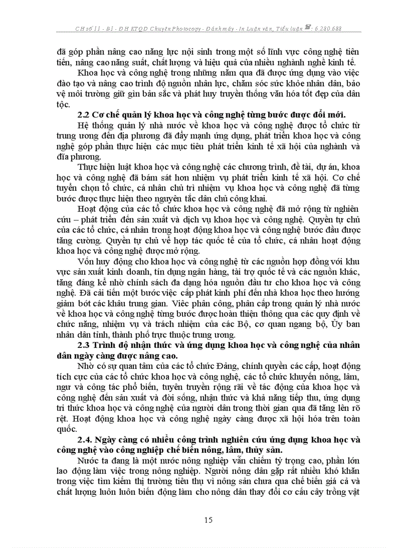 image for page Biện pháp đẩy mạnh ứng dụng các thành tựu khoa học công nghệ vào trong công nghiệp chế biến nông lâm thủy sản