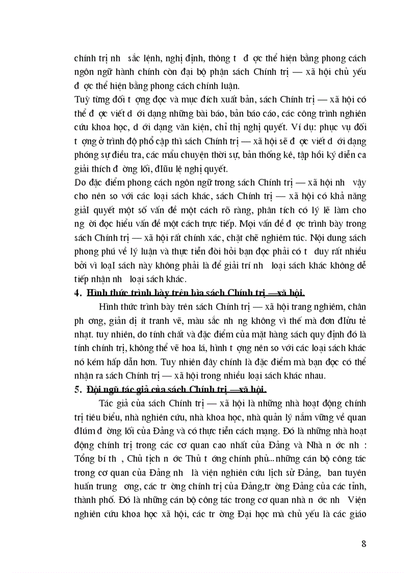 image for page Vai trò của sách Chính trị Xã hội và hoạt động Phát hành sách Chính trị Xã hội trong công cuộc đổi mới hiện nay