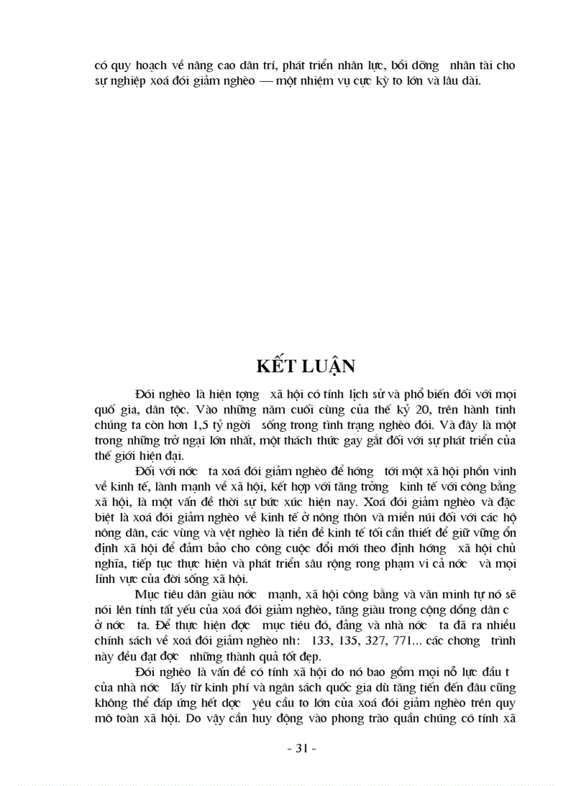 image for page Thực trạng nghèo đói va xóa đói giảm nghèo ở khu vực nông thôn