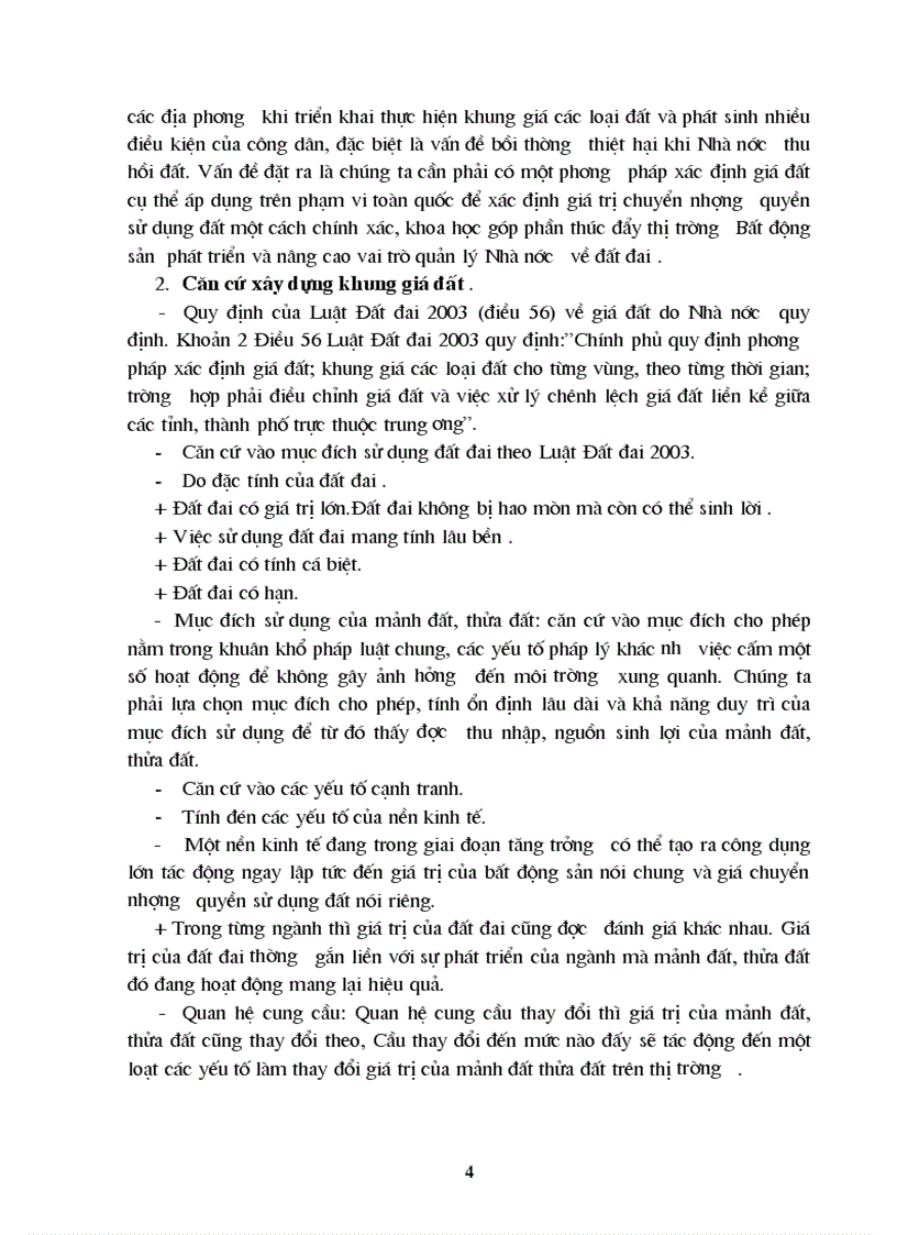 image for page Cơ sở hình thành khung giá đất theo cơ chế thị trường ở Thành phố Hà Nội nói riêng và cả nước nói chung