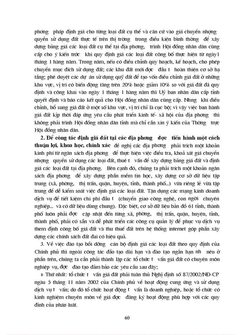 image for page Cơ sở hình thành khung giá đất theo cơ chế thị trường ở Thành phố Hà Nội nói riêng và cả nước nói chung