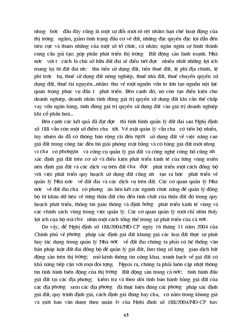image for page Cơ sở hình thành khung giá đất theo cơ chế thị trường ở Thành phố Hà Nội nói riêng và cả nước nói chung