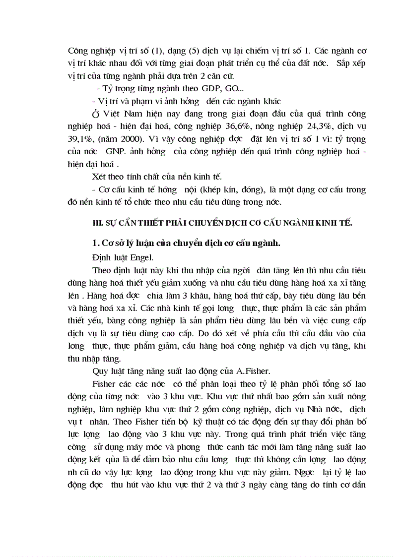 image for page Kế hoạch chuyển dịch cơ cấu ngành kinh tế giai đoạn 2001 2005 phương hướng và giải pháp thực hiện