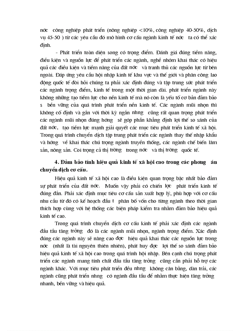 image for page Kế hoạch chuyển dịch cơ cấu ngành kinh tế giai đoạn 2001 2005 phương hướng và giải pháp thực hiện