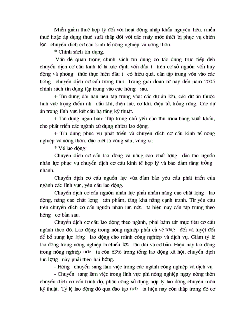 image for page Kế hoạch chuyển dịch cơ cấu ngành kinh tế giai đoạn 2001 2005 phương hướng và giải pháp thực hiện