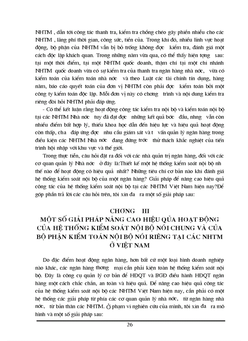 image for page Xây dựng hệ thống kiểm soát nội bộ tại các ngân hàng thương mại ở Việt Nam