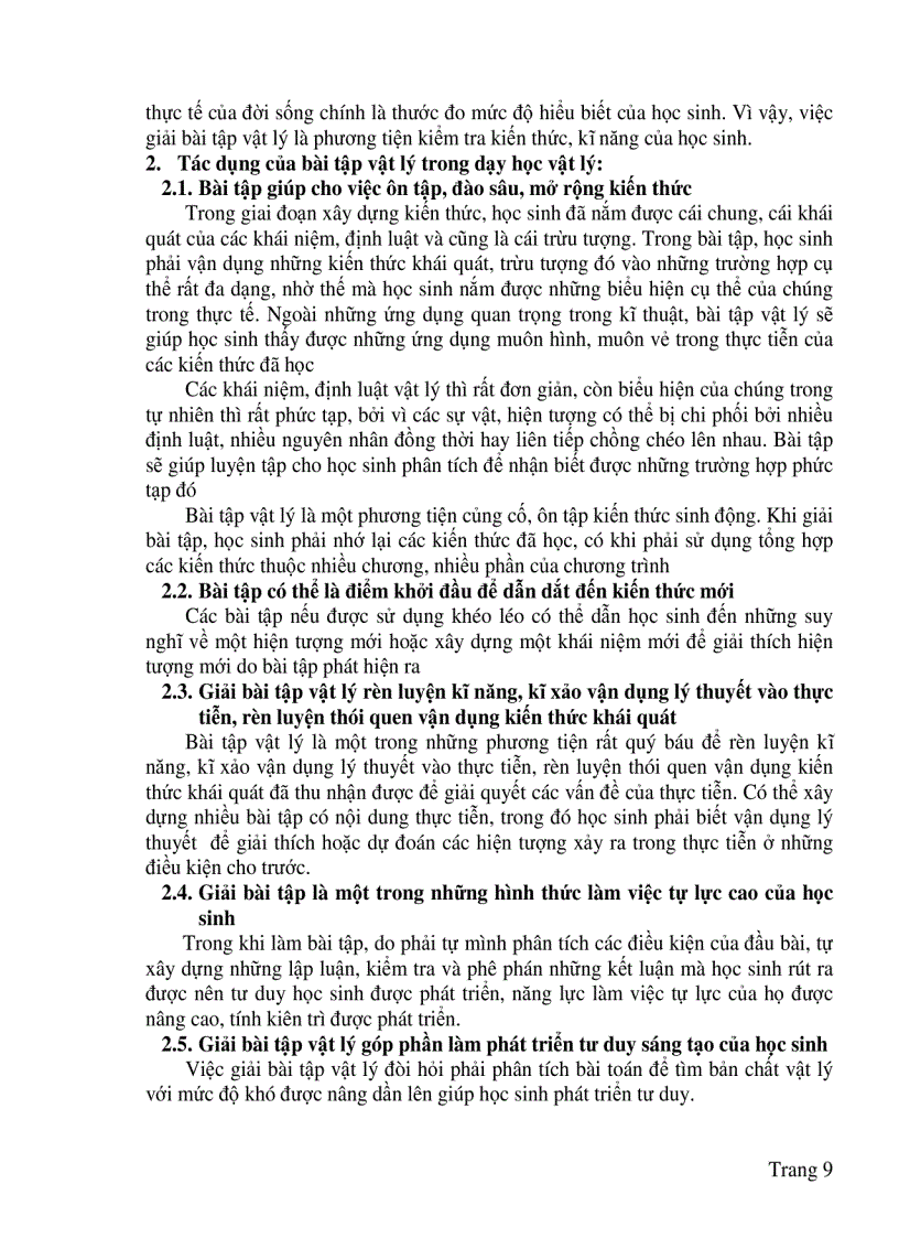 image for page Lựa chọn hệ thống bài tập hướng dẫn giải và giải bài tập vật lý Chương Dòng điện xoay chiều Lớp 12 Chương trình nâng cao