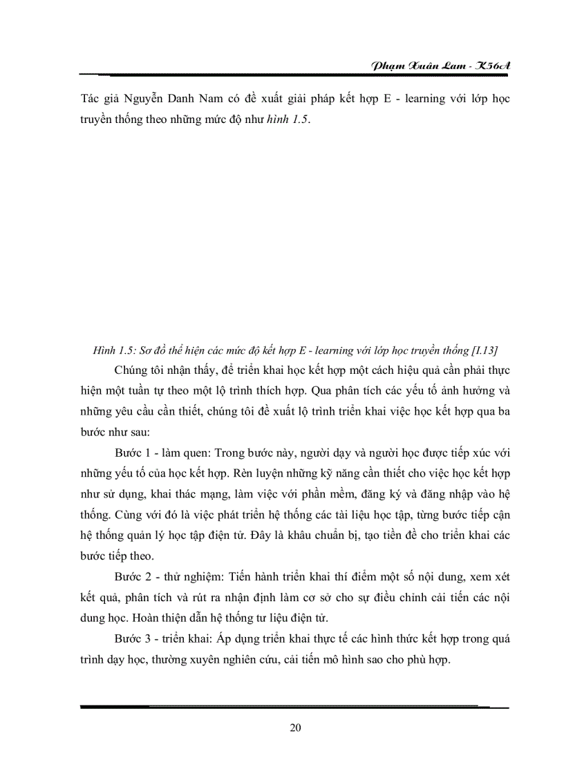 image for page Xây dựng mô hình học kết hợp để dạy sinh học 10 THPT nâng cao với sự hỗ trợ của phần mềm Moodle