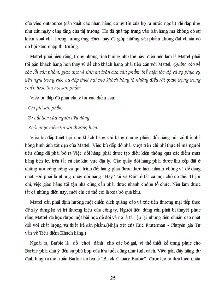 image for page Tác động của môi trường vi mô môi trường vĩ mô tới hoạt động marketing của tập đoàn Mattel