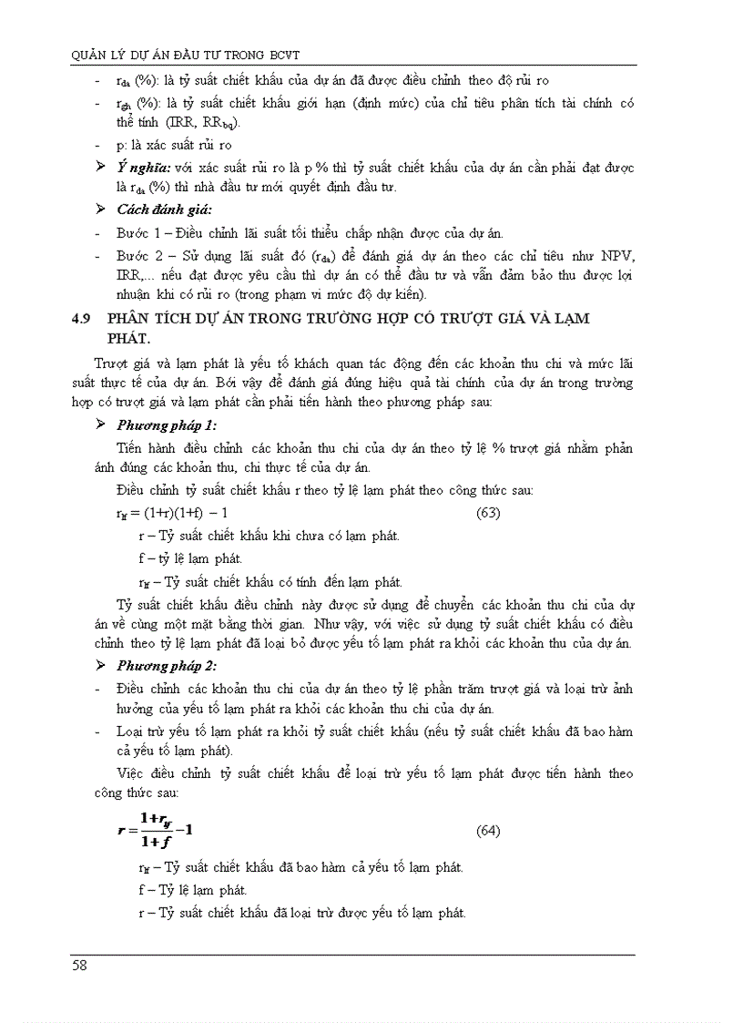 image for page Đánh giá dự án đầu tư Bưu Chính Viễn Thông