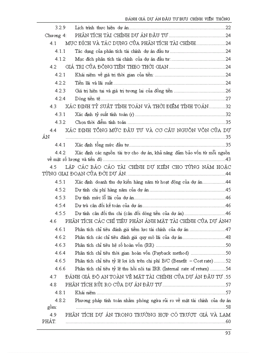 image for page Đánh giá dự án đầu tư Bưu Chính Viễn Thông