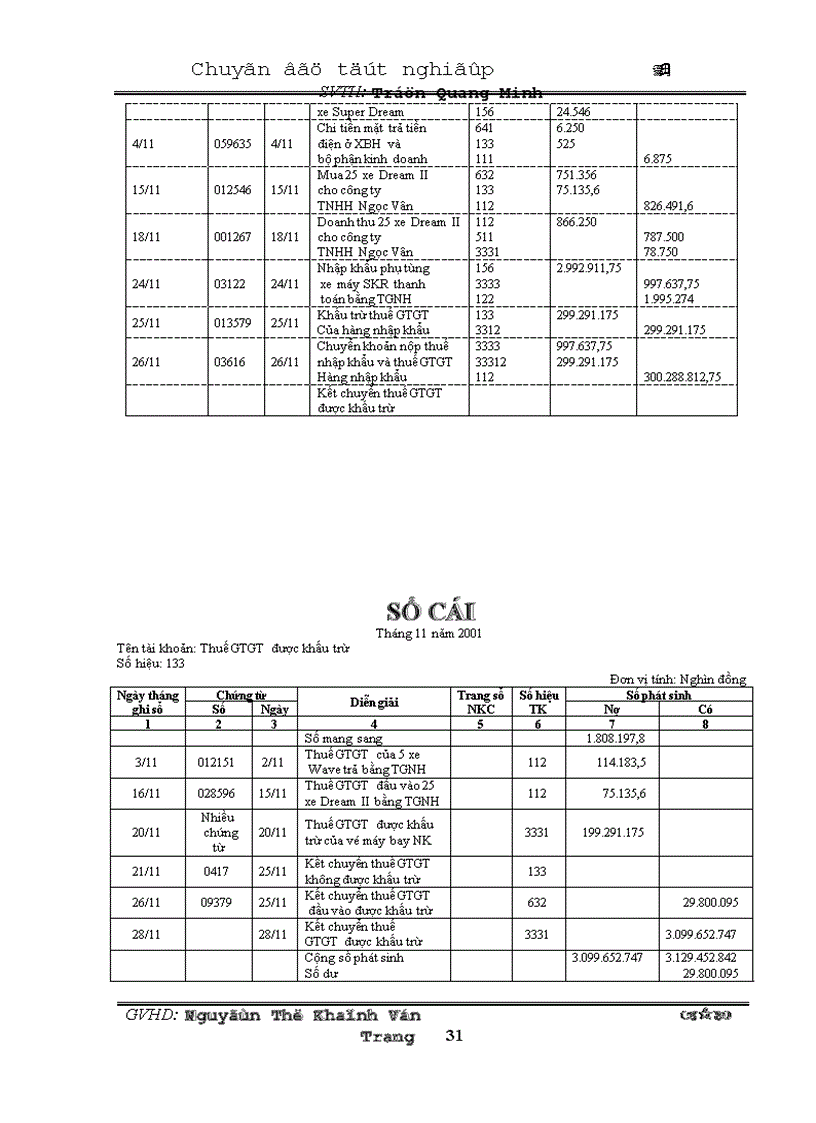 image for page Hạch toán thuế gtgt trong doanh nghiệp