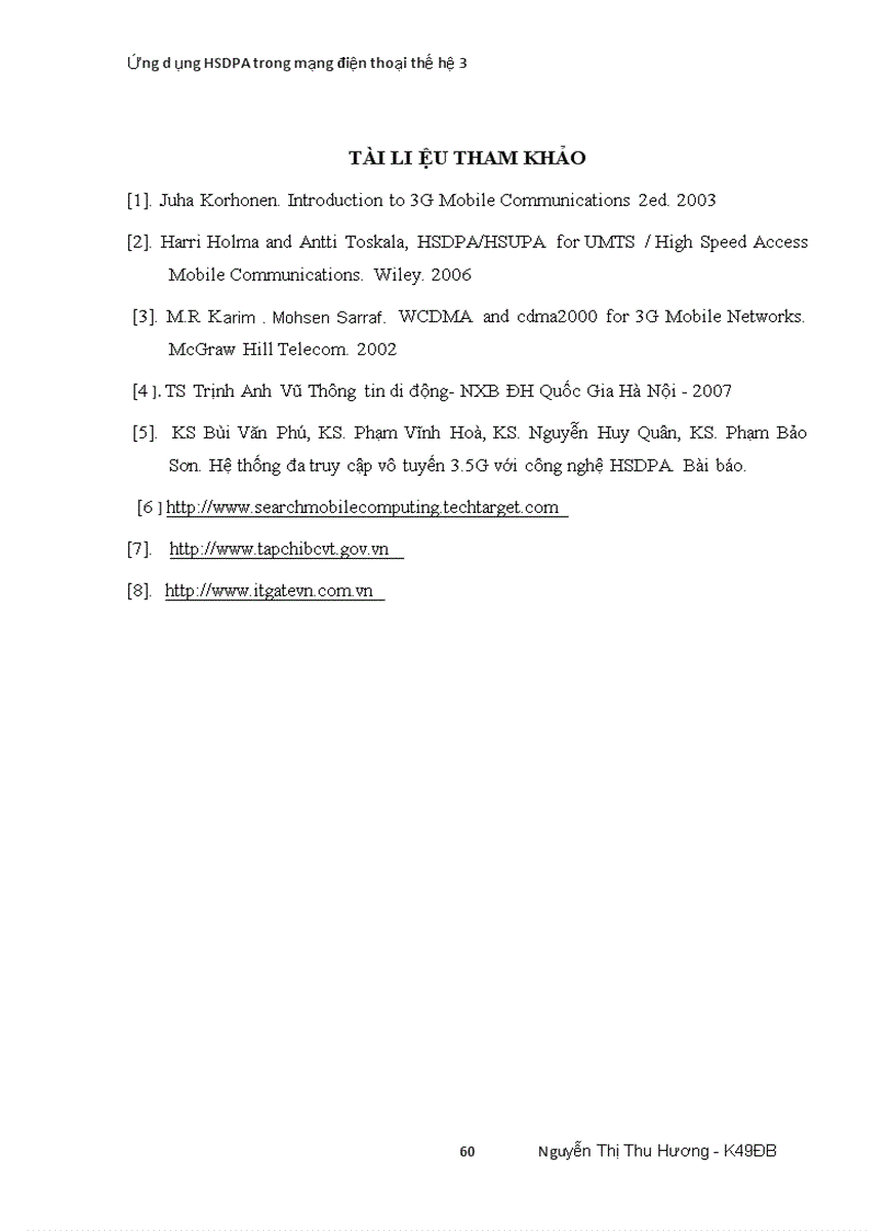 image for page Ứng dụng hsdpa trong mạng điện thoại thế hệ 3