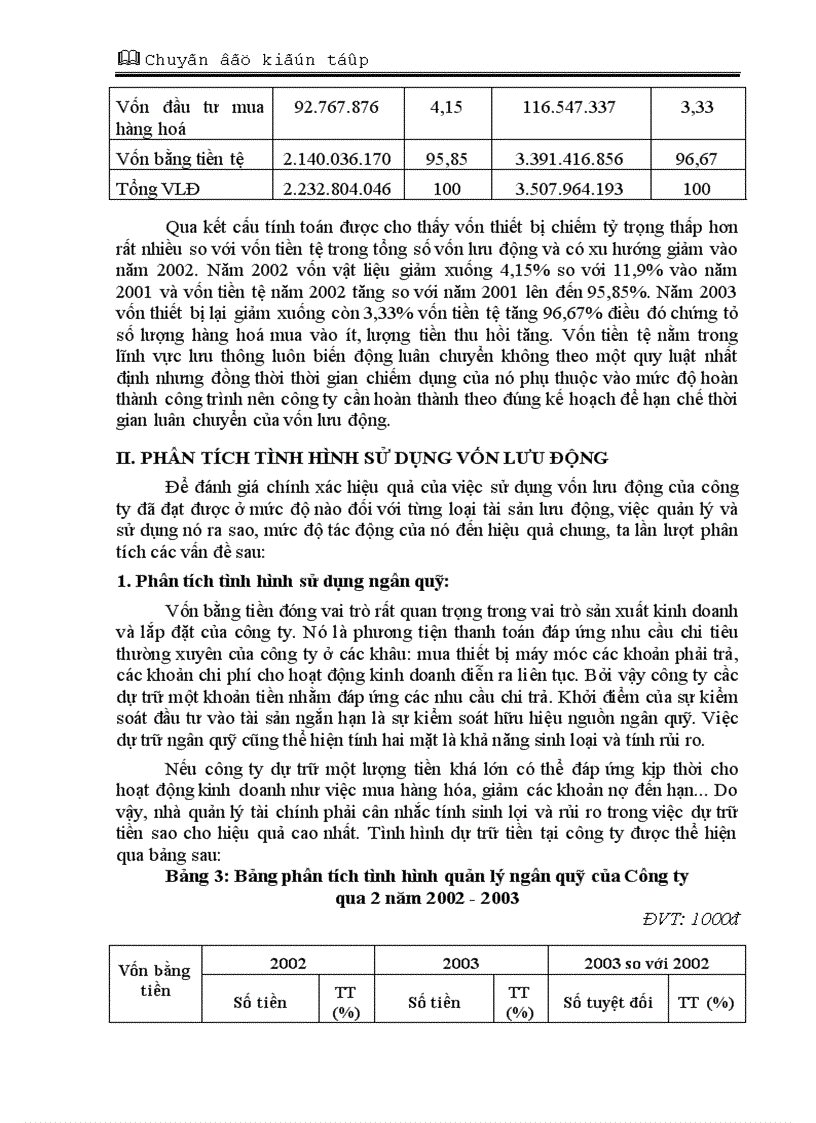 image for page Phân tích hiệu quả sử dụng vốn lưu động tại Công ty Cổ phần Hoá chất VLĐ Đà Nẵng