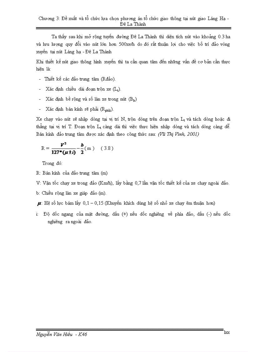 image for page Đề xuất và tổ chức lựa chọn phương án tổ chức giao thông tại nút giao Láng Hạ Đê La Thành