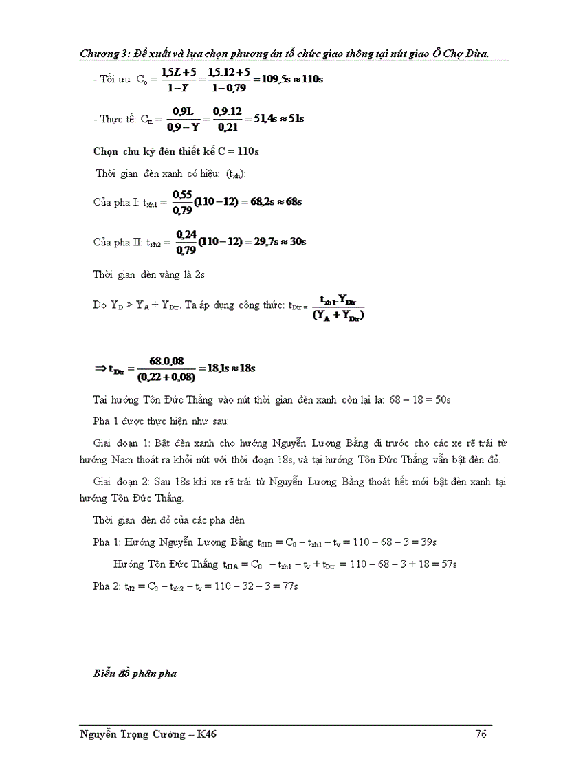 image for page Đề xuất và lựa chọn phương án tổ chức giao thông tại nút giao Ô Chợ Dừa