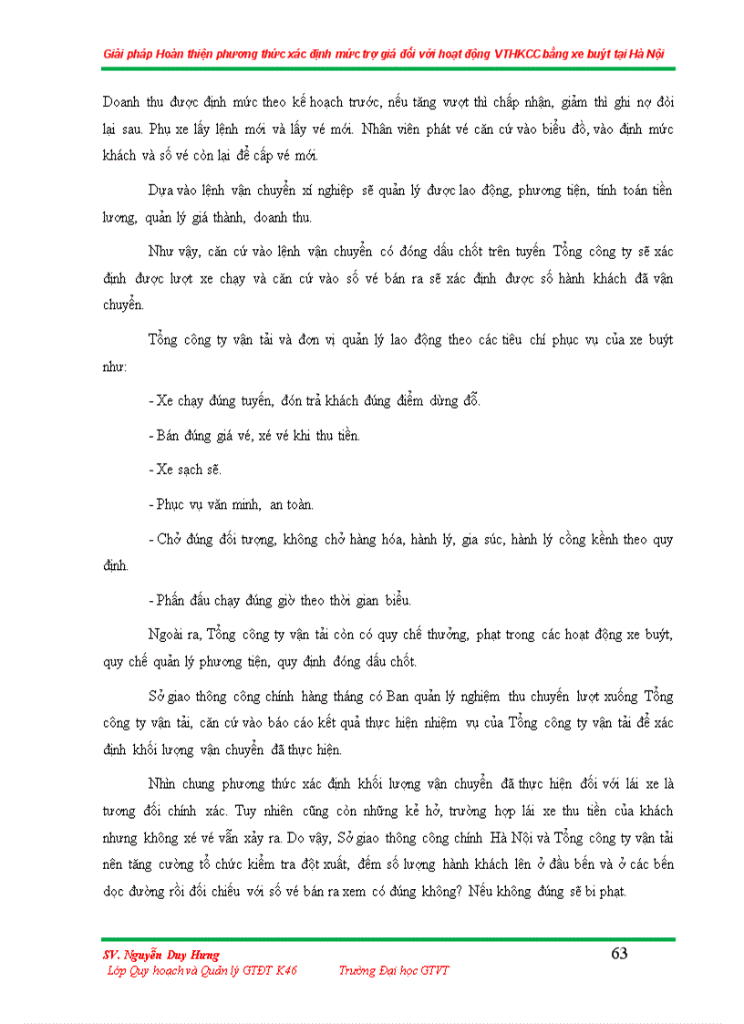 image for page Giải pháp hoàn thiện phương thức xác định mức trợ giá cho vthkcc bằng xe buýt tại hà nội