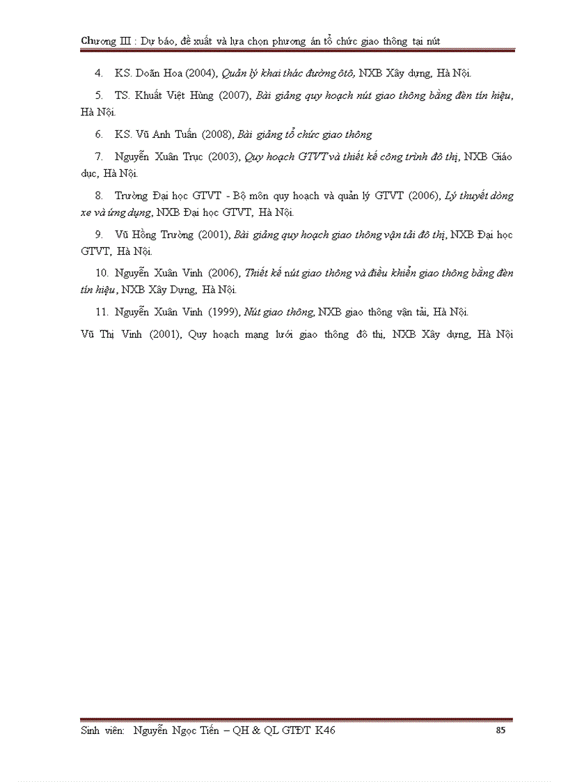 image for page Dự báo đề xuất và lựa chọn phương án tổ chức giao thông tại nút giao láng láng hạ