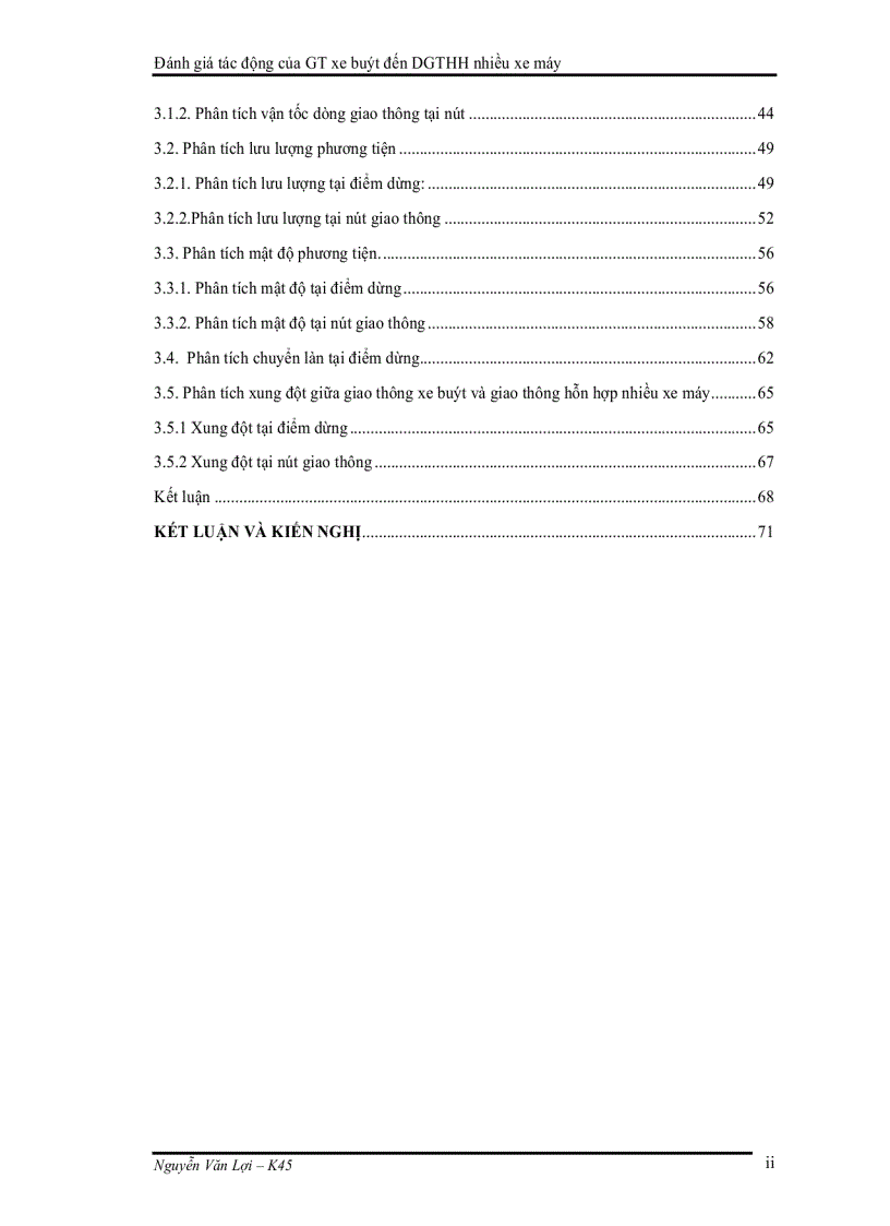 image for page Phân tích tác động của giao thông xe buýt đến dòng giao thông hỗn hợp nhiều xe máy trên tuyến lê duẩn