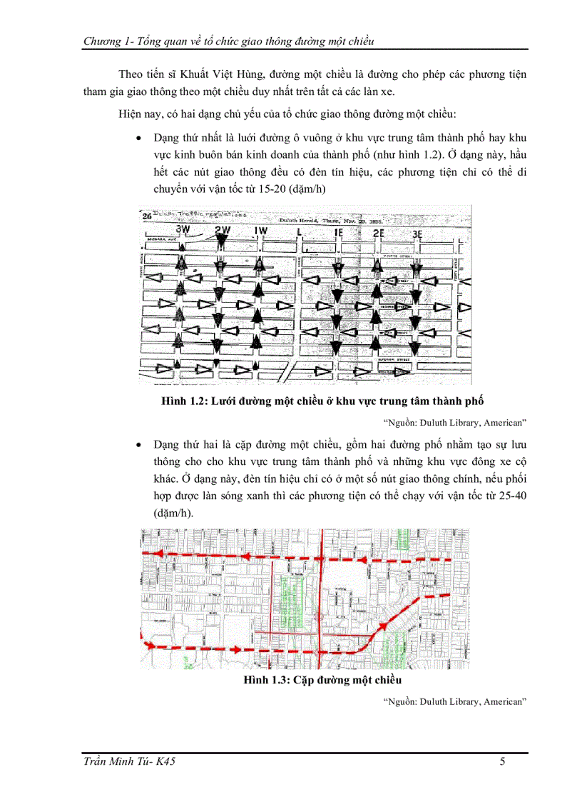 image for page Phân tích và đánh giá tác động của đường một chiều đến dòng giao thông