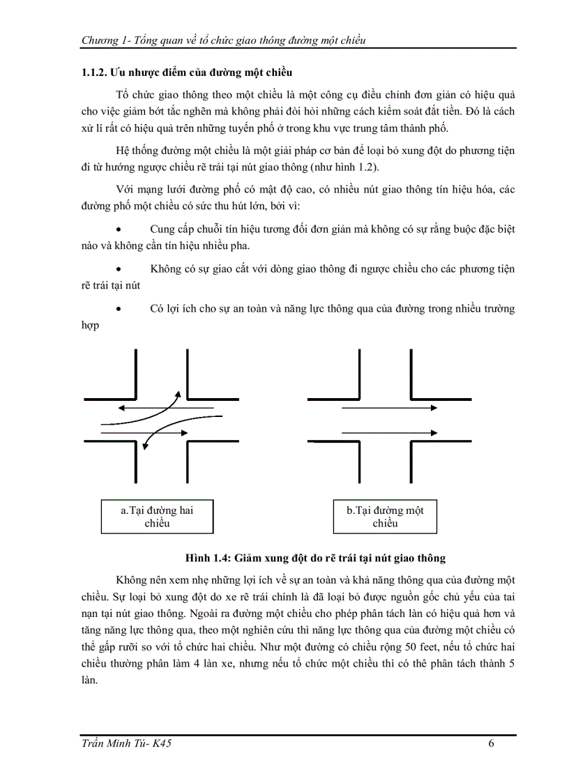 image for page Phân tích và đánh giá tác động của đường một chiều đến dòng giao thông