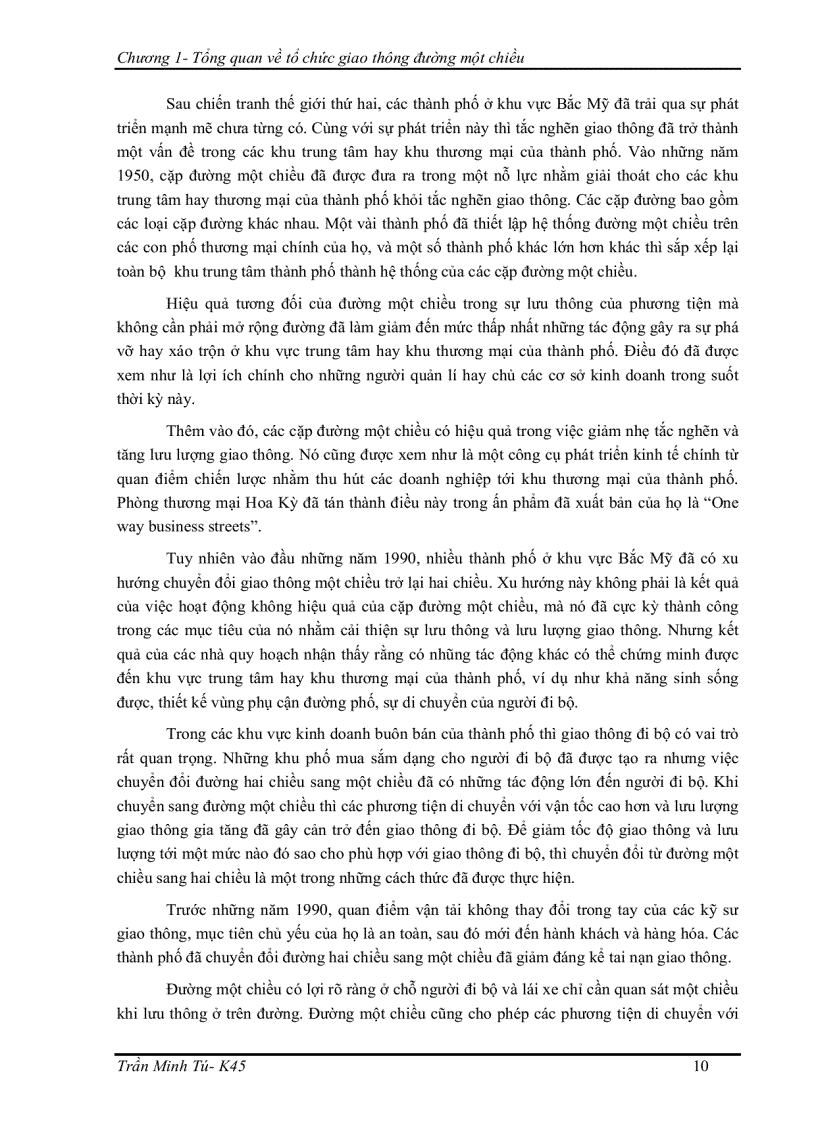 image for page Phân tích và đánh giá tác động của đường một chiều đến dòng giao thông